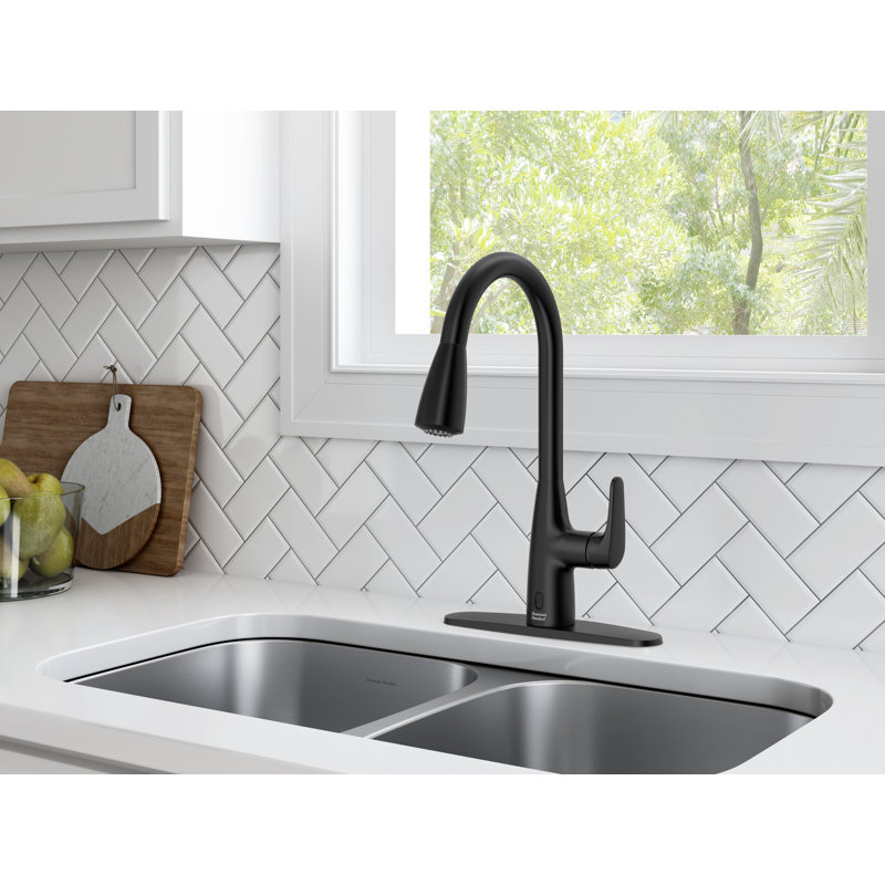 American Standard Colony Pro Touchless Kitchen Faucet, Matte Black