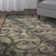 Tapis de zone brune en laine floral/floral Sonya