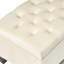 Bouton, couture de diamant, contemporain, beige, rangement, pieds amovibles, charnières, couvercle lisse, fonction contemporaine requise, couvercle à charnières, sièges supplémentaires inclus-131258363