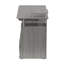 Bureau d'ordinateur complet avec rangement, gris-723039452