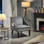 Mid-Century Modern Velvet Armchair-96428604