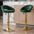 Kshaun Swivel Upholstered Adjustable Height Counter Stool with Metal Frame-754206702