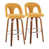 Noyer / Chrome
