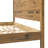 Hibir Farmhouse Solid Wood Panel Bed With Chunky, Sturdy Posts - Rustic Style-123418554-123297192