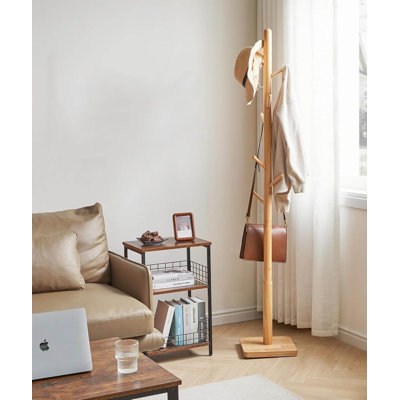 Freestanding 8 - Hook Coat Rack