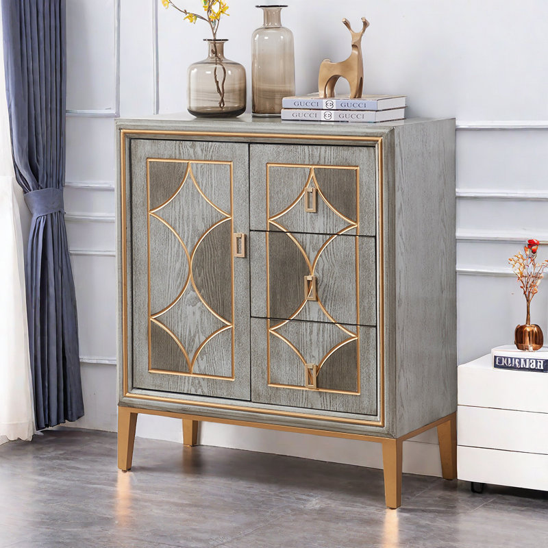 Armoire d'appoint rectangulaire Light Luxury Line.