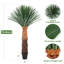 Arbre de Dracaena agave artificiel 6 pi-45911971