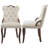 Seita American Traditional Style Vintage Velvet Dining Chairs With Copper Nailhead Trim Decoration-1508956863