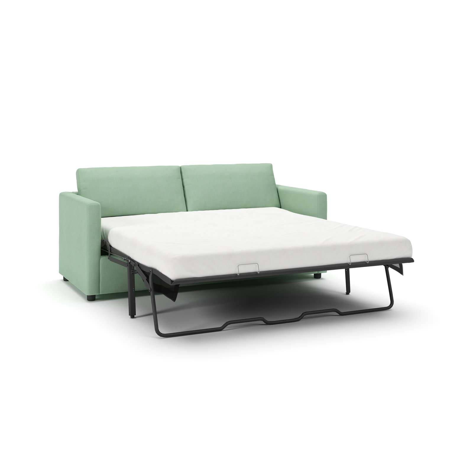Godwin 75'' Upholstered Sleeper Sofa, Bayou Spray Canvas