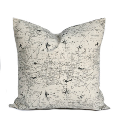 Cotton Reversible Pillow Cover