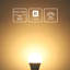 9W Equivalent A60 E27 Dimmable 2700K Bulb (Set Of 6)