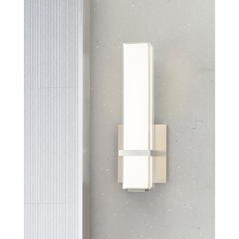 Milan 13 Bath, Satin Nickel