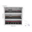 Vitrine de voiture miniature 3 couches 1/64