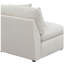 Greeley Ivory Upholstered Armless Chair