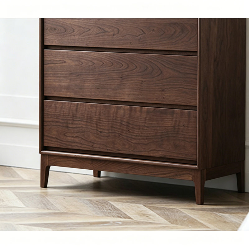 Petit coffre d'appoint Modern Living, Noyer