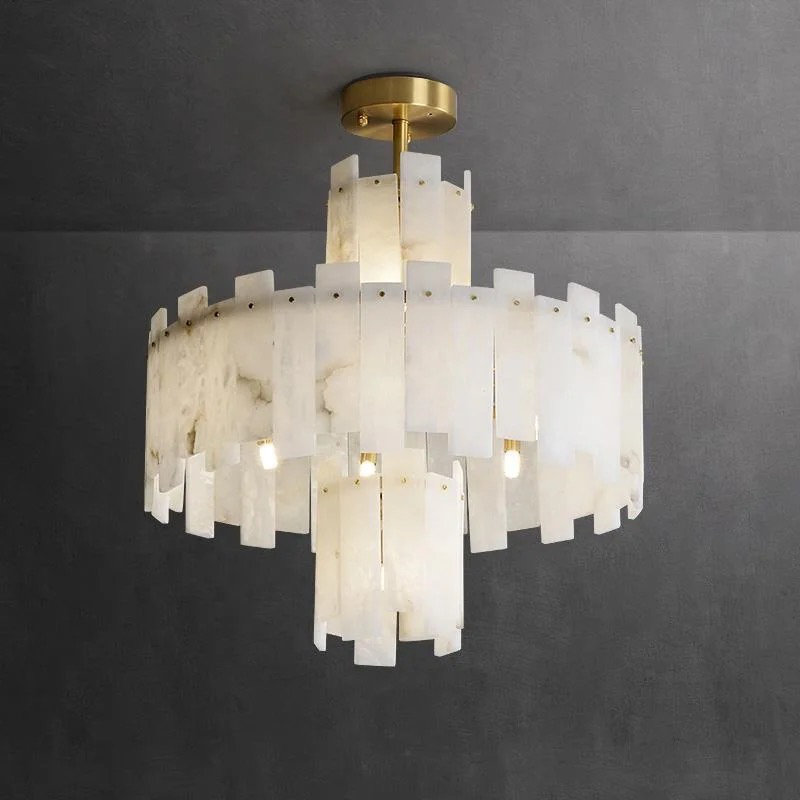 1 - Light Chandelier, 32"