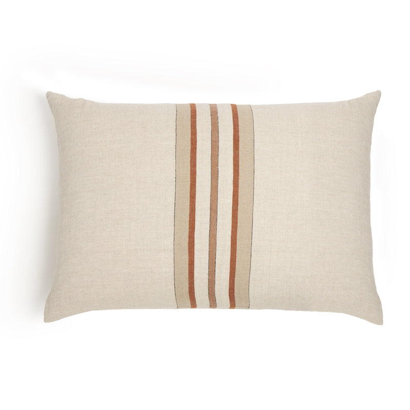 Beck Linen Lumbar Pillow Cover & Insert