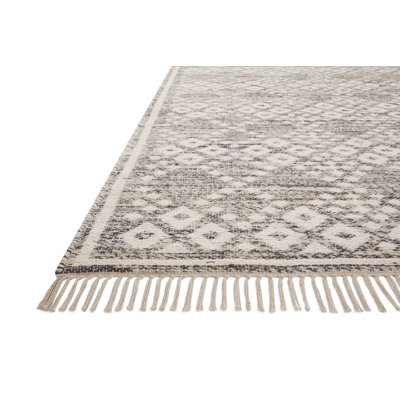 Angela Rose x Loloi Reversible Rivers Denim / Ivory Area Rug