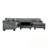 U-Shaped Sectional Sofa With Movable Storage Ottoman-2057545062