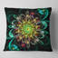 Coussin de fleurs en fractale brillante perfect-30719969-30719973