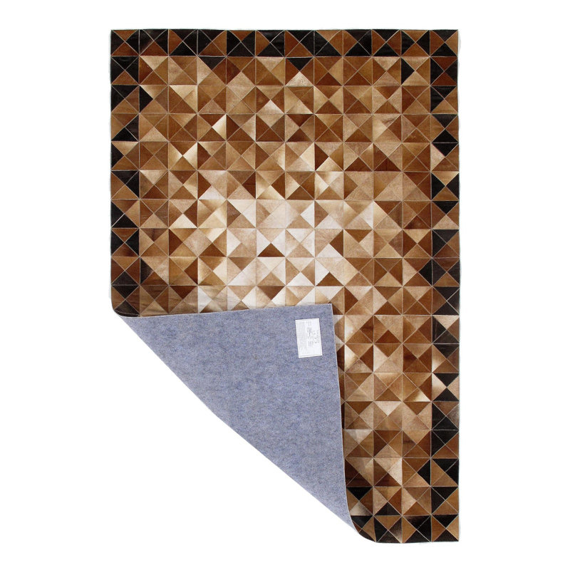 Rahate One-of-a-Kind 4' X 6' Wool Area Rug in Brown
