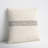 Cason Striped Cotton Blend Reversible Throw Pillow-373602185-373596797