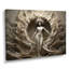 «Indian Mokshas Ethereal Eggshell - Hindouisme», reproduction d'art sur toile encadrée-1146315946-1146315947