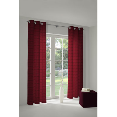 Shire Eyelet Room Darkening Thermal Single Curtain