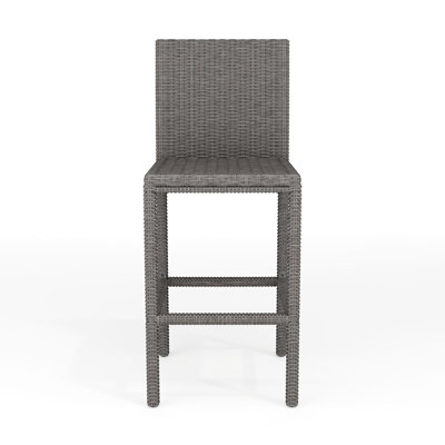 Martha Stewart Bedford Outdoor Rattan Wicker Bar Stools by Martha Stewart