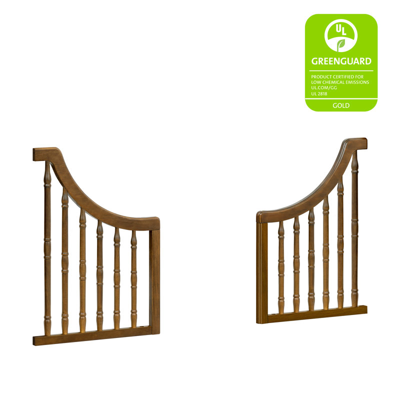 Liberty 4-in-1 Toddler Bed Conversion Kit, Brown