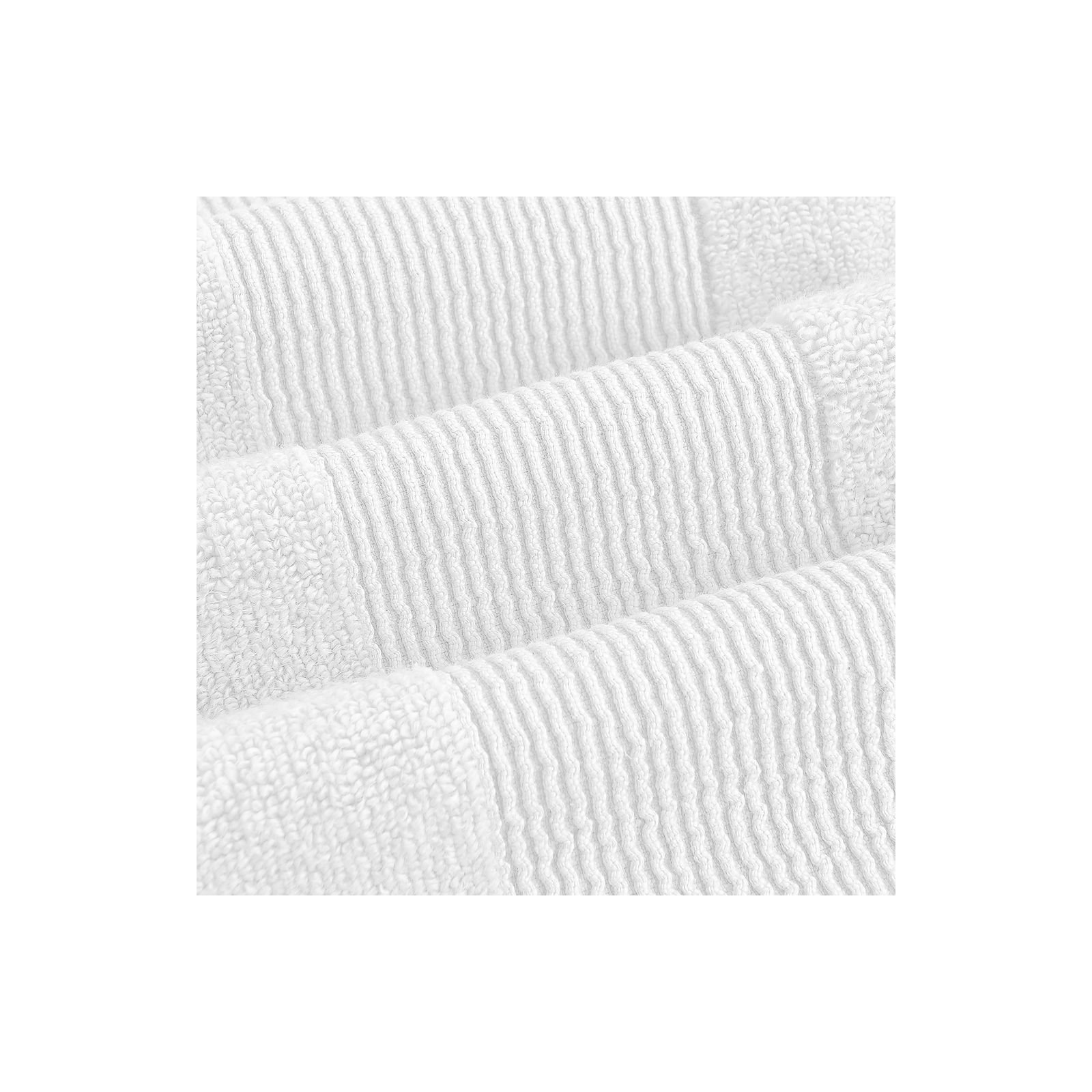 Modern Threads - Air Cloud 6-Piece 100% Zero-Twist Cotton Towel Set - Bath Towels, Hand Towels, & Washcloths - Super Absorbent & Quick Dry - 500 GSM - Soft & Plush