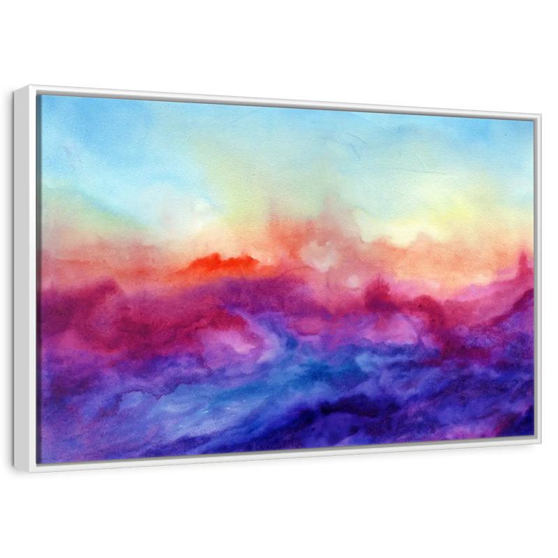Arpeggi, Floating Frame White, 19" X 13"