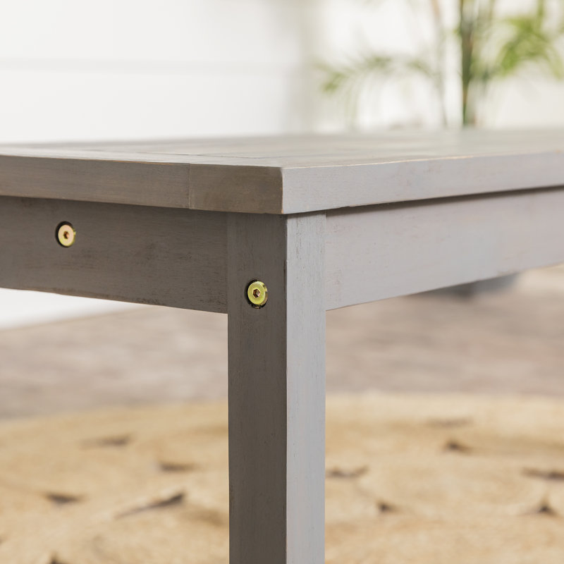 Tournesol Outdoor Acacia Wood Picnic Bench, Gray Wash