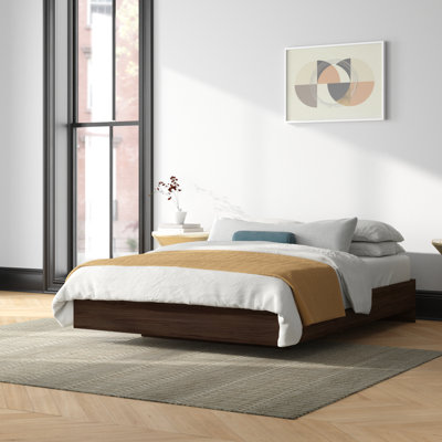 Aristocles Low Profile Platform Bed by Mercury Row
