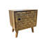 43cm W Solid Wood Bedside Table