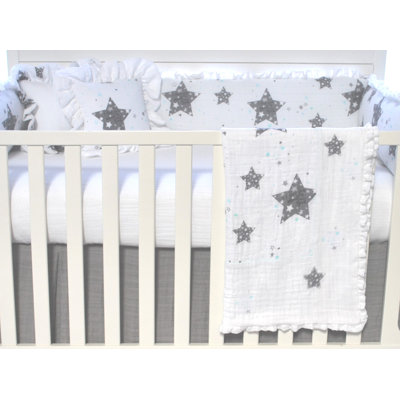 Cotton - Piece Standard Crib Fitted Sheet