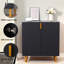 Buffet moderne noir 30 pi