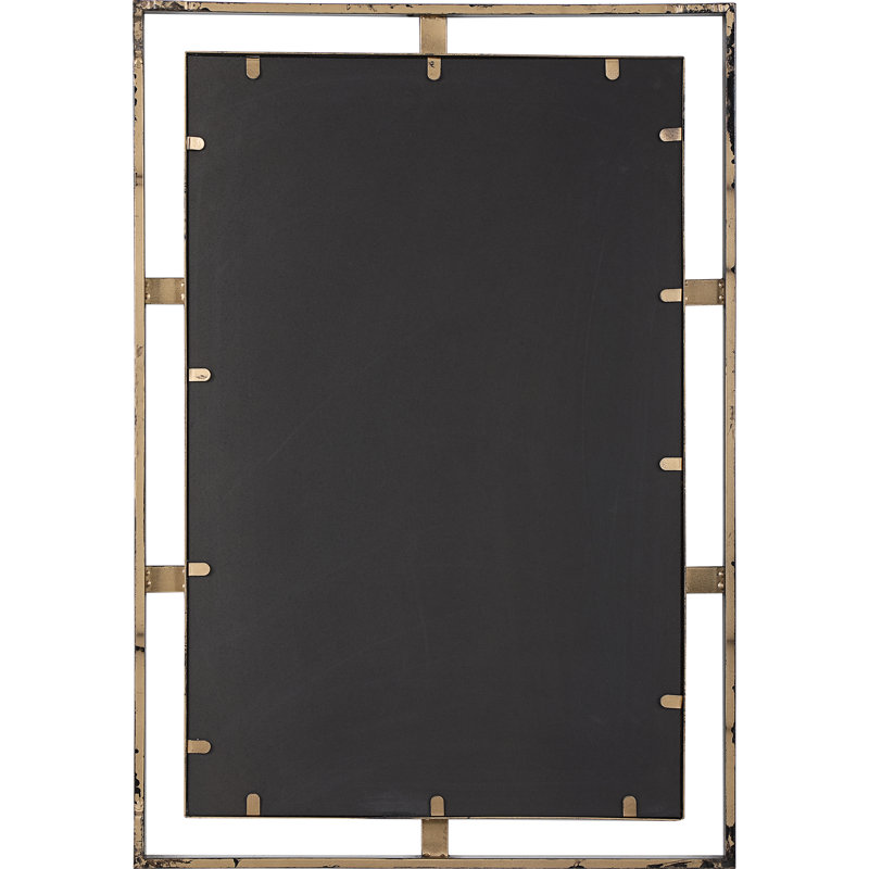 Rashmi Metal Rectangle Wall Mirror