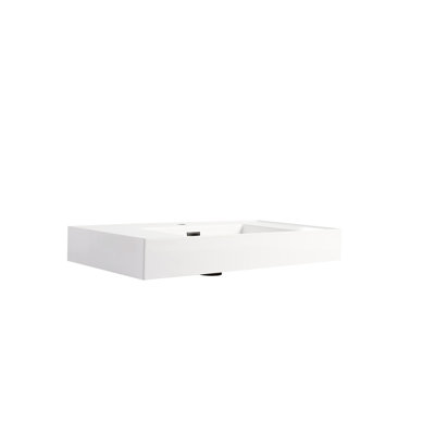 Meuble-lavabo en résine 36 po - Plateau robuste et moderne pour une longue durée