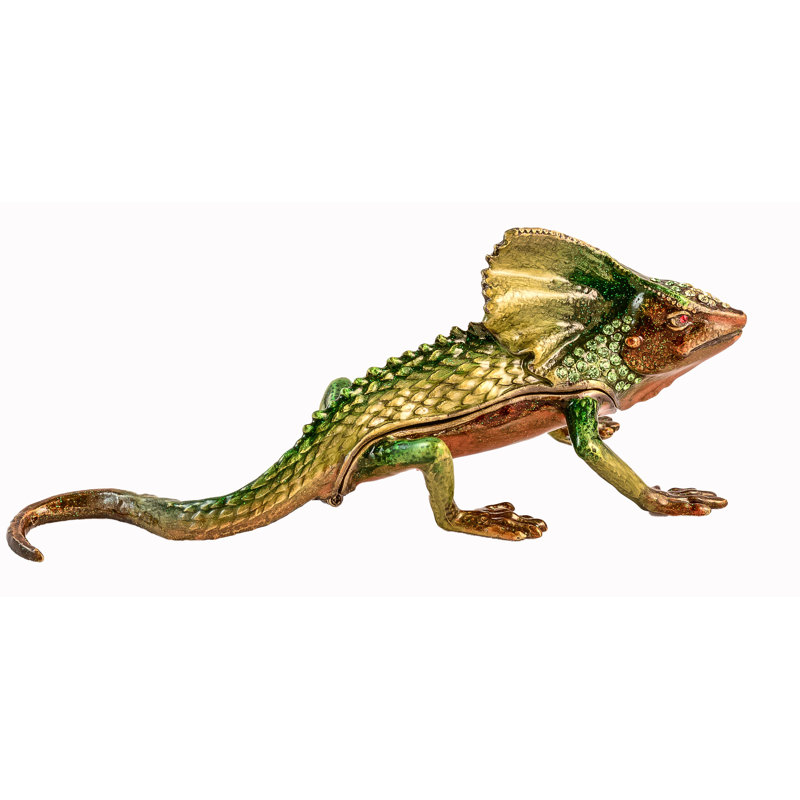 Lizard Metal Decorative Box