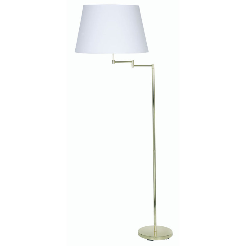 Citronelle Novelty Floor Lamp, Polish Brass