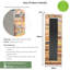 Ranjit Solid Wood Rectangle Mirror