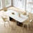 Julena Metal Base Dining Table-941113802