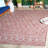 Courtyard Performance Geometric Indoor/Outdoor Area Rug-749074508
