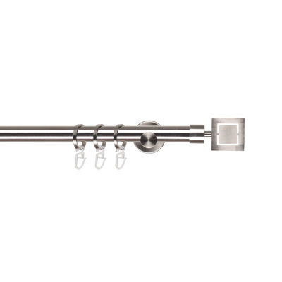 Toulon 20cm Single Curtain Pole