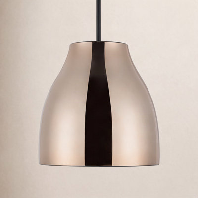 Single Light Glass Dimmable LED Pendant