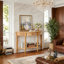 Console de style campagnard avec tiroir et tablette Farmhouse-1102208610