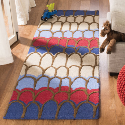 Tapis bleu pour enfants Fairchild