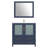 Brescia 36" Single Sink Freestanding Bathroom Vanity with Ceramic Top and Matching Mirror-62326225