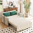 3 In 1 Convertible Sofa Bed With Large Capacity Hidden Storage Space Sofa
